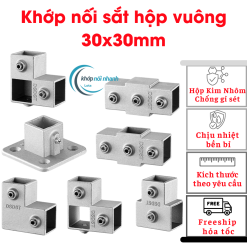 Khớp Nối Sắt Hộp Vuông 30x30mm – Giải Pháp Lắp Ghép Thông Minh Cho Mọi Dự Án Lota